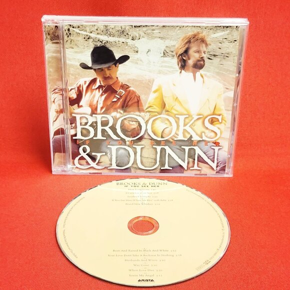 Brooks & Dunn If You See Her CD 1998 - Picture 8 of 8